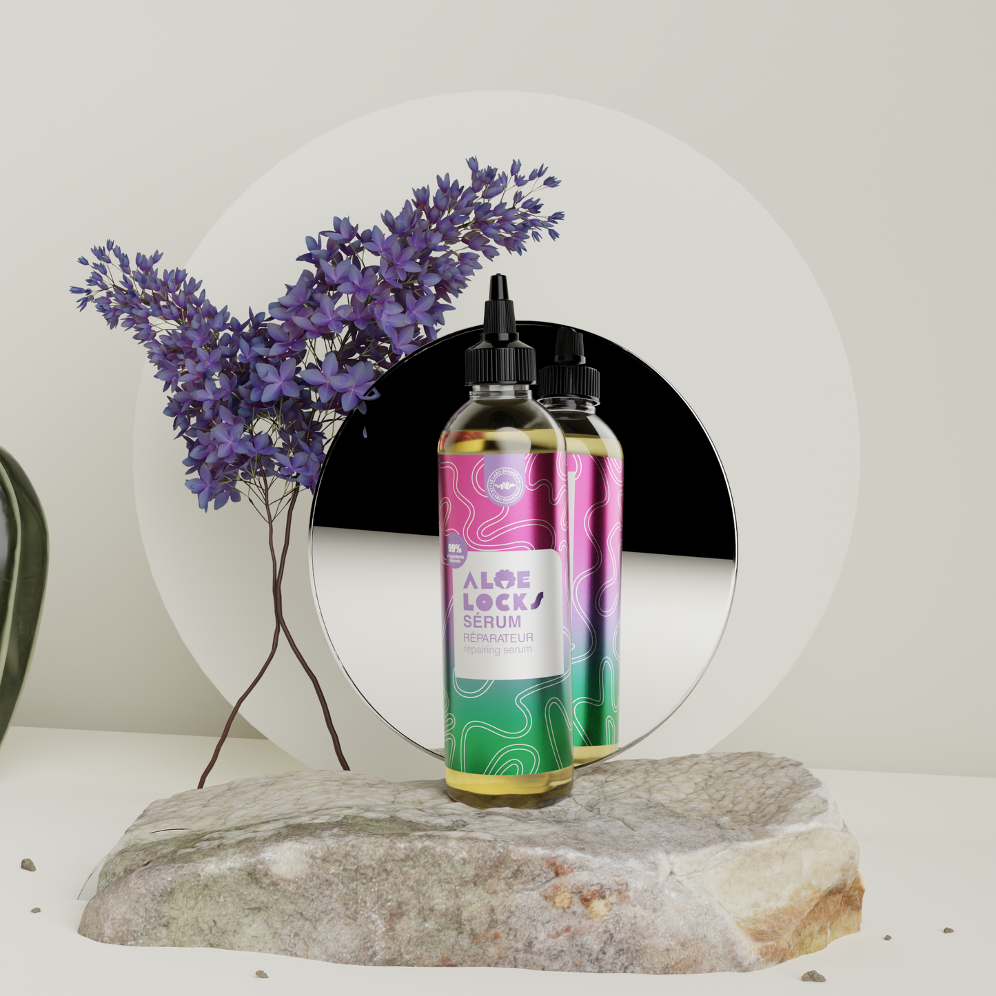 Aloe locks Sérum 100ml format voyage