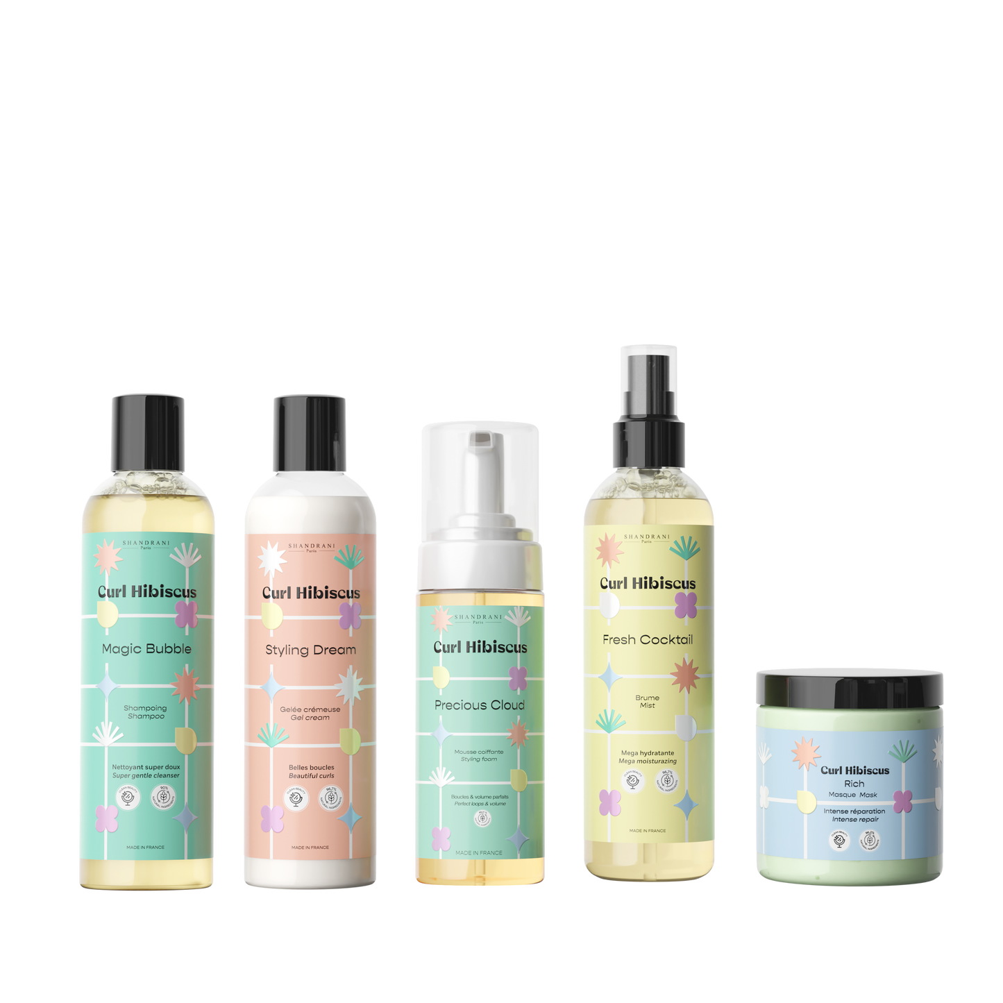 Curl Hibiscus - PACK Essentiel pour boucles