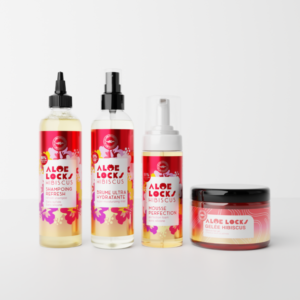 Aloe Locks Hibiscus - Essential Pack