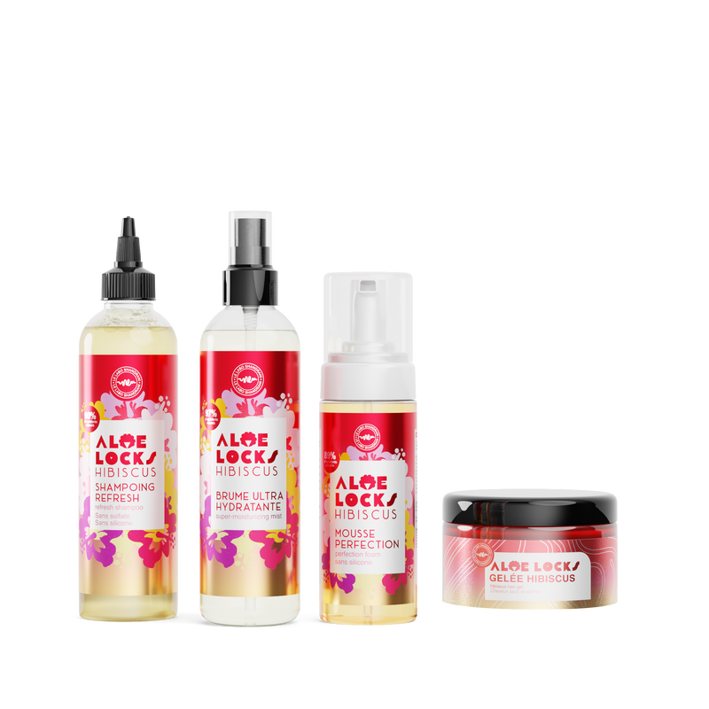 Aloe Locks Hibiscus - Essential Pack