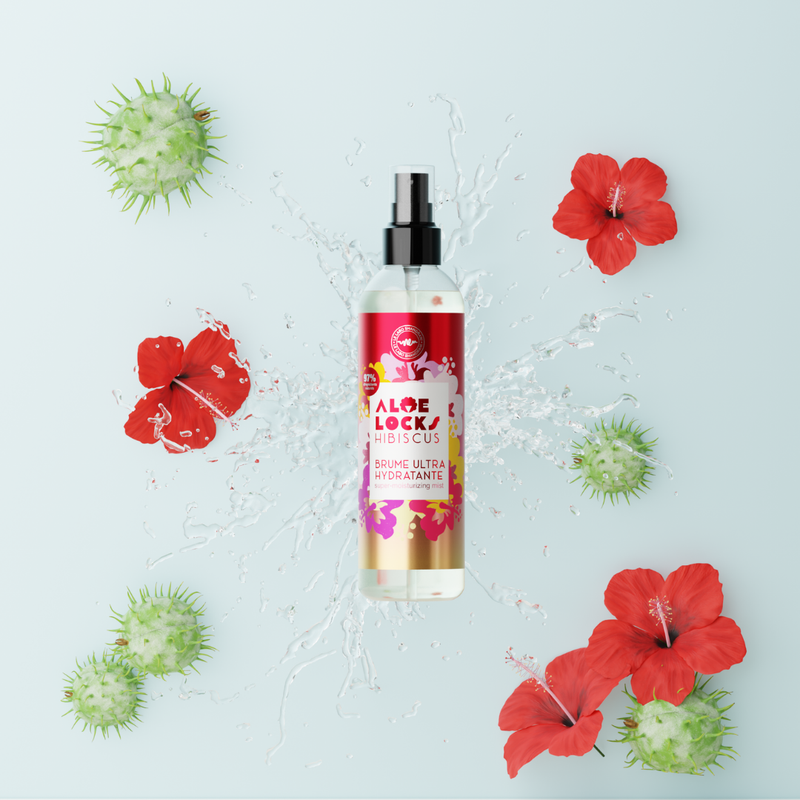 Aloe locks Hibiscus - Ultra-hydrating mist