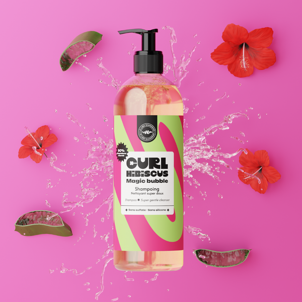 Curl Hibiscus - Magic Bubble (Shampoo) 1L - Family Size