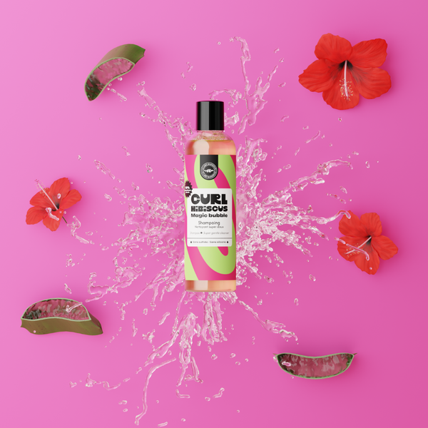Curl Hibiscus - Magic Bubble (Shampoing) 1L - Format Familial