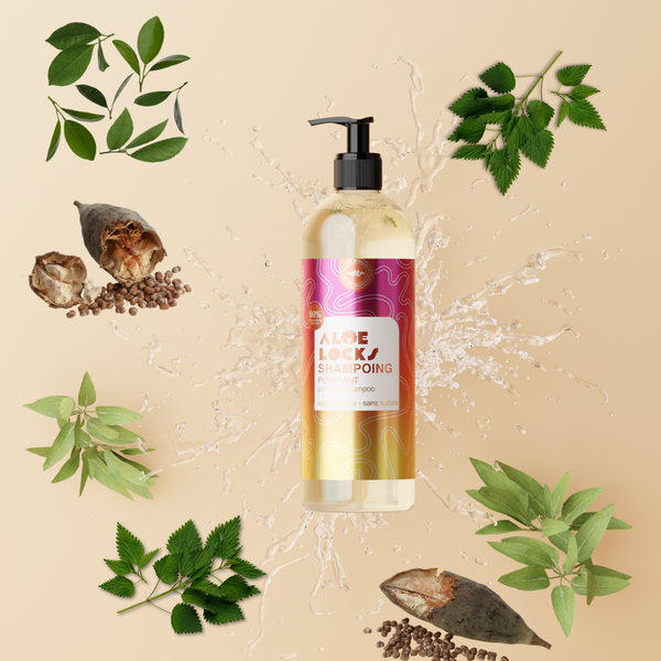 Aloé Locks - Shampoing Purifiant 1L - Format Familial