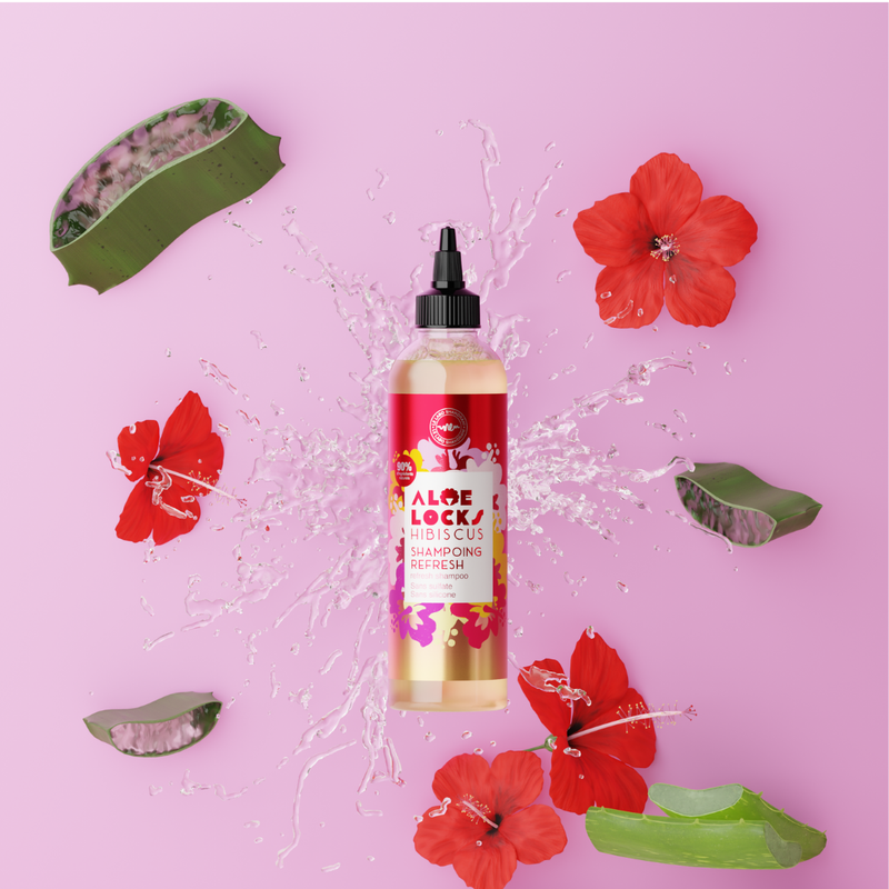 Aloe locks Hibiscus - Refresh Shampoo