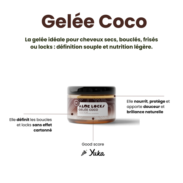 Aloe Locks - Nourishing and moisturizing Coconut Jelly