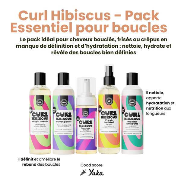 Curl Hibiscus - Essential PACK for curls