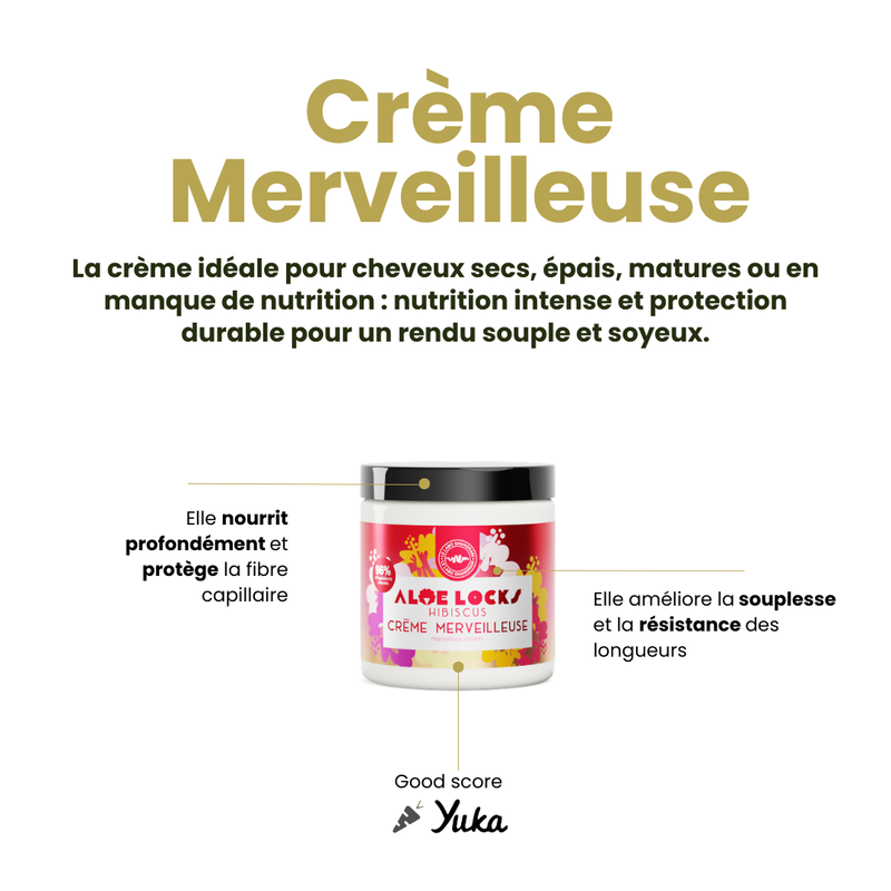 Aloe locks Hibiscus - Crème Merveilleuse