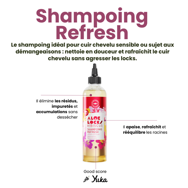 Aloe locks Hibiscus - Refresh Shampoo