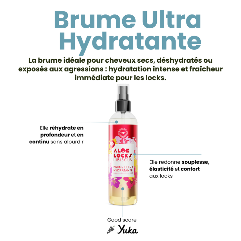 Aloe locks Hibiscus - Ultra-hydrating mist