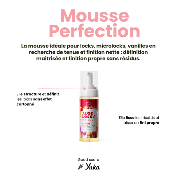 Aloe locks Hibiscus - Perfection Mousse