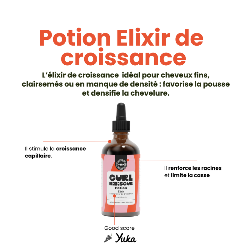 Curl Hibiscus - Regrowth Potion