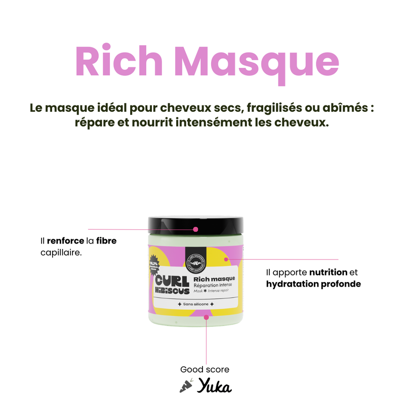 Curl Hibiscus - Rich Masque
