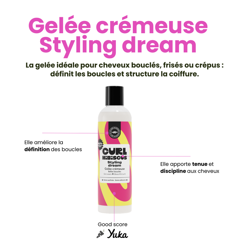 Curl Hibiscus - Styling Dream (curl defining cream)