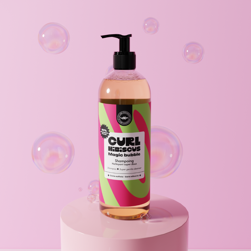 Curl Hibiscus - Magic Bubble (Shampoo) 1L - Family Size