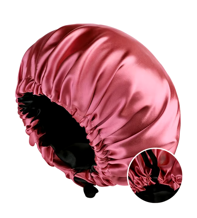 Reversible satin bonnet - Comfort and Protection