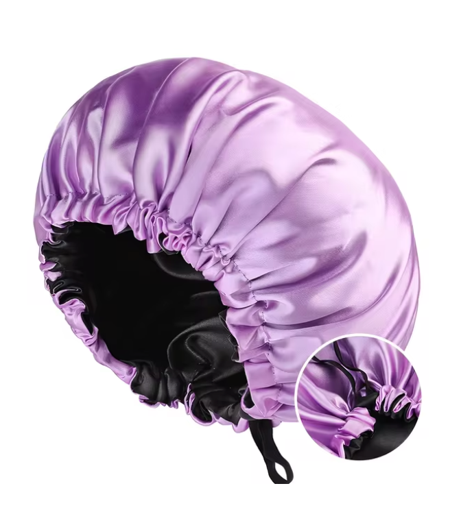 Reversible satin bonnet - Comfort and Protection