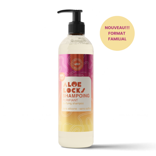 Aloé Locks - Shampoing Purifiant 1L - Format Familial