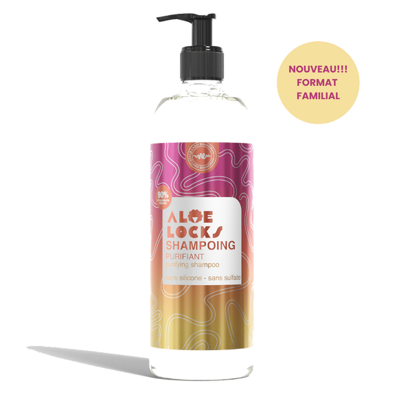 Aloé Locks - Shampoing Purifiant 1L - Format Familial