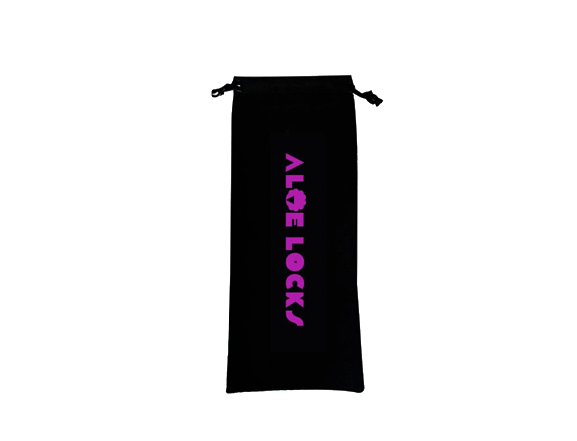 Aloe Locks – Kit Peignes & Brossettes avec Pochon de Rangement