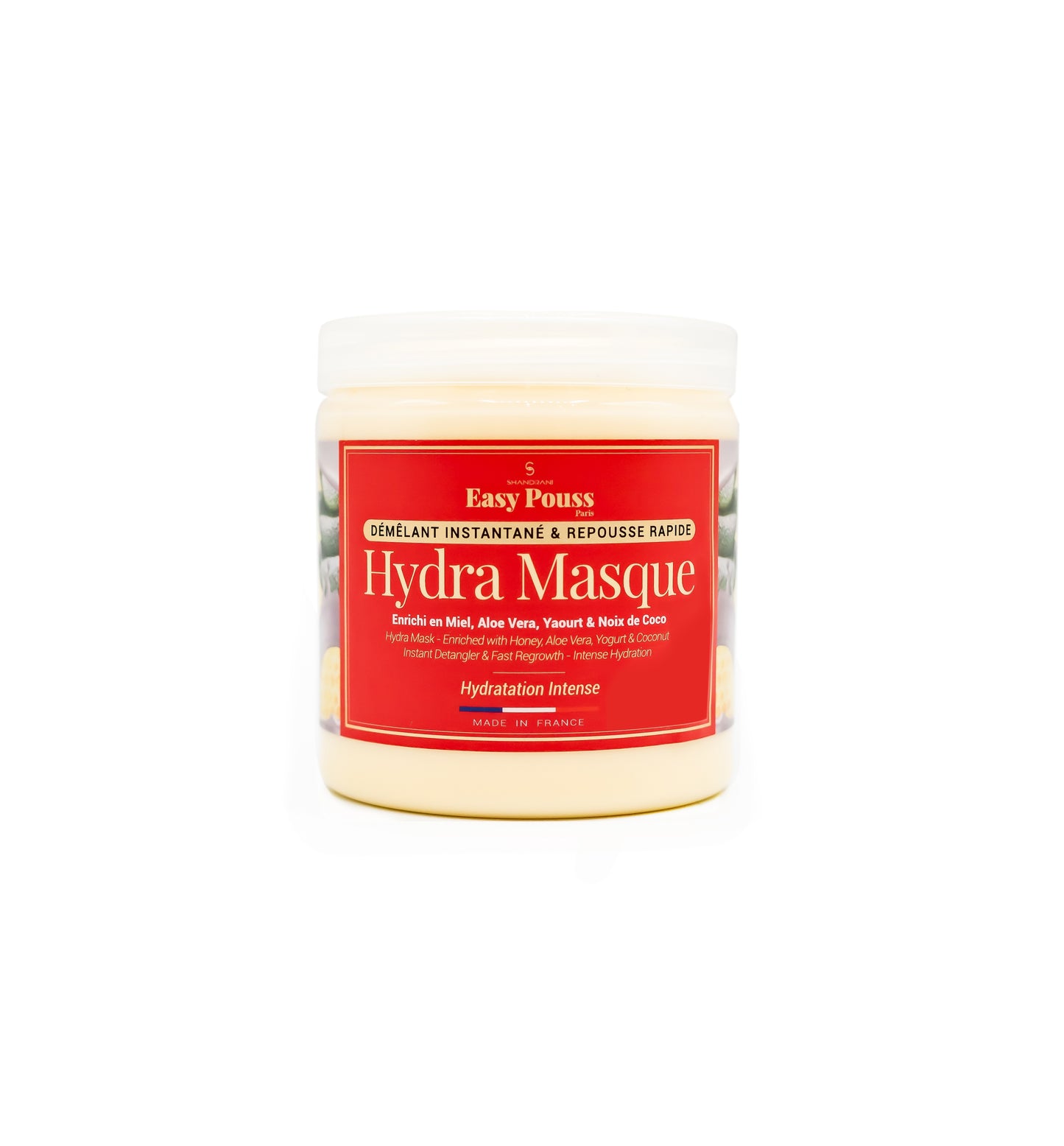 Easy Pouss - Hydra Masque pour cheveux au yaourt et à l’aloe vera