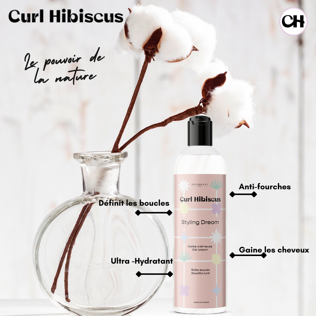 Curl hibiscus Styling Dream défaut emballage