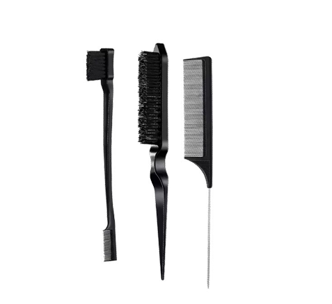 Aloe Locks – Comb &amp; Brush Kit with Storage Pouch