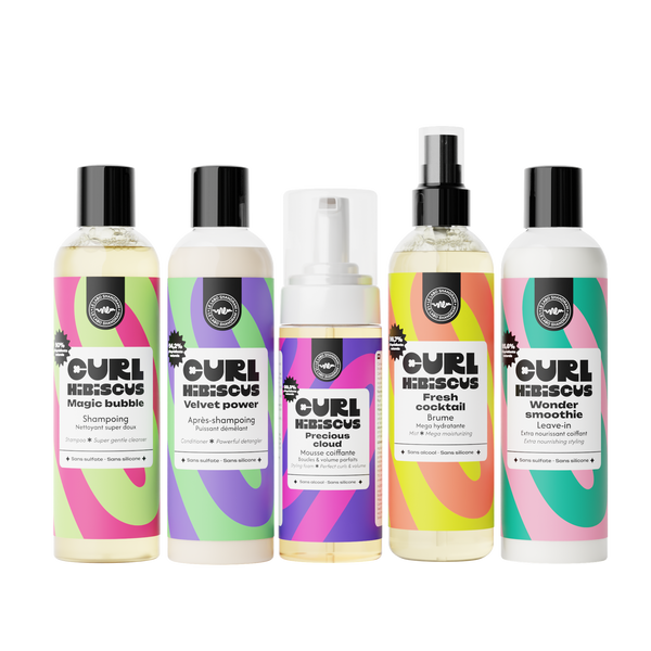 Curl Hibiscus - PACK Essentiel pour boucles