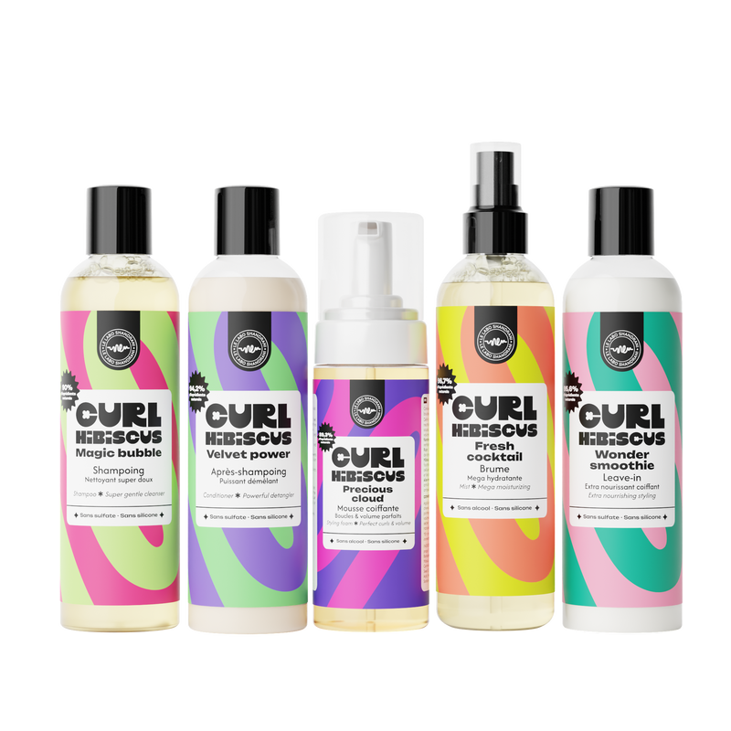 Curl Hibiscus - Essential PACK for curls