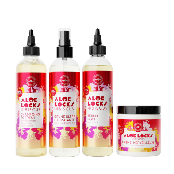 Aloé Locks Hibiscus - PACK Soin
