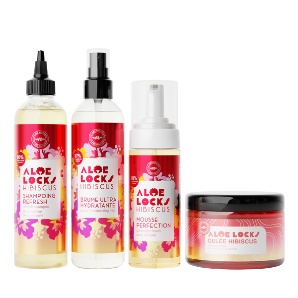 Aloé Locks Hibiscus - PACK Essentiel