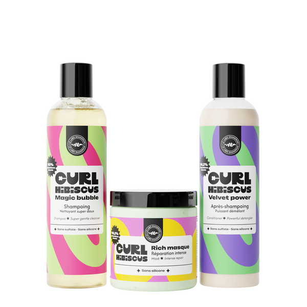 Curl Hibiscus - PACK - Wash Day