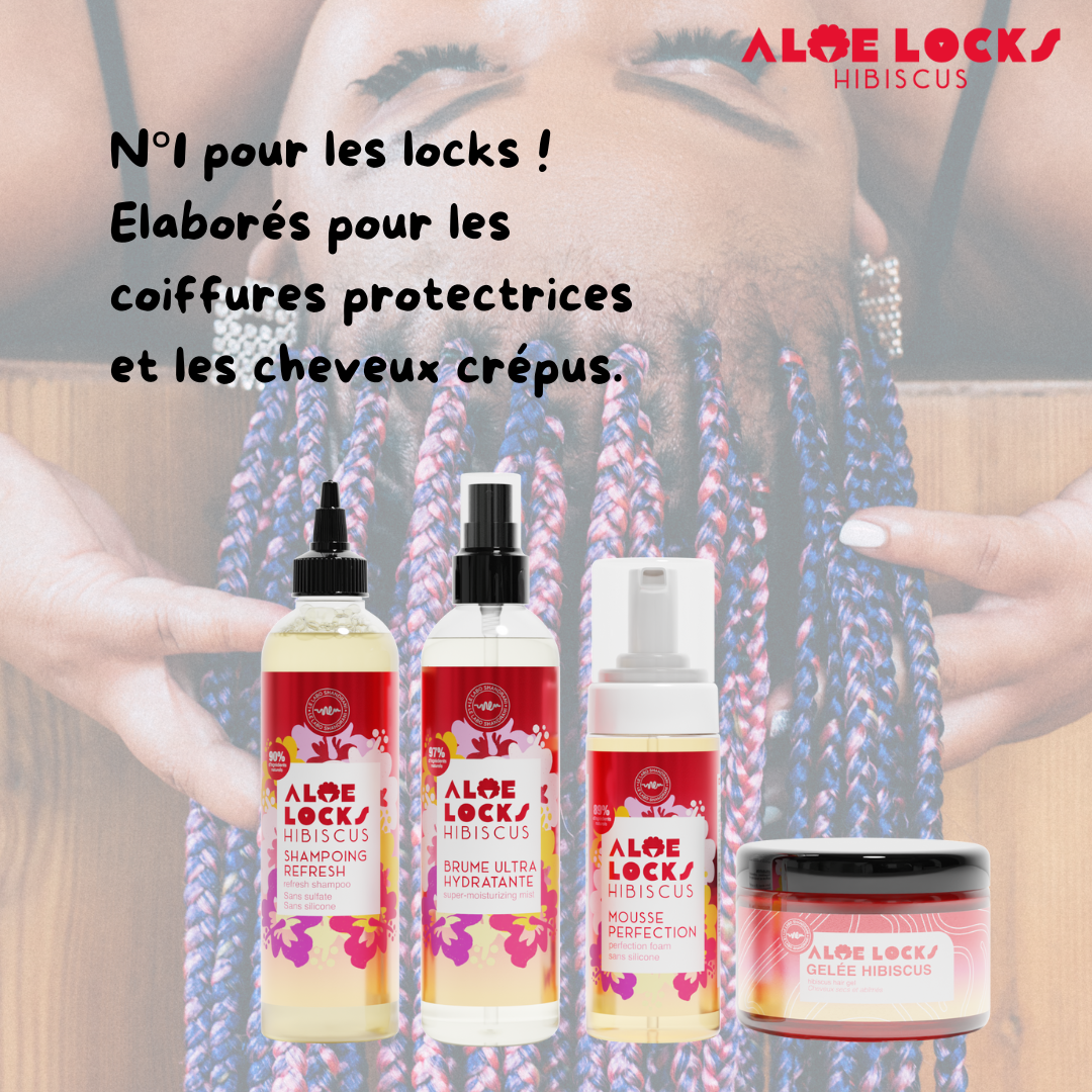 Aloé Locks Hibiscus - PACK Essentiel