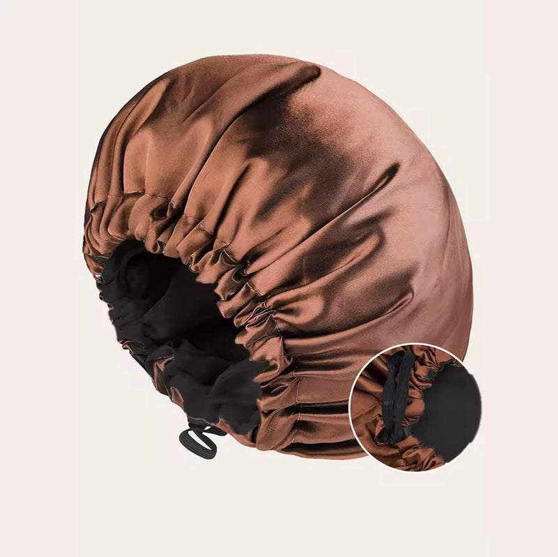 Reversible satin bonnet - Comfort and Protection