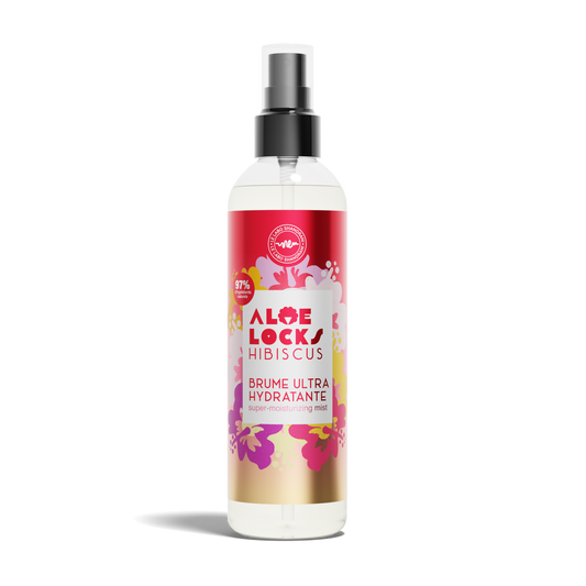 Aloe locks Hibiscus- brume ultra hydratante