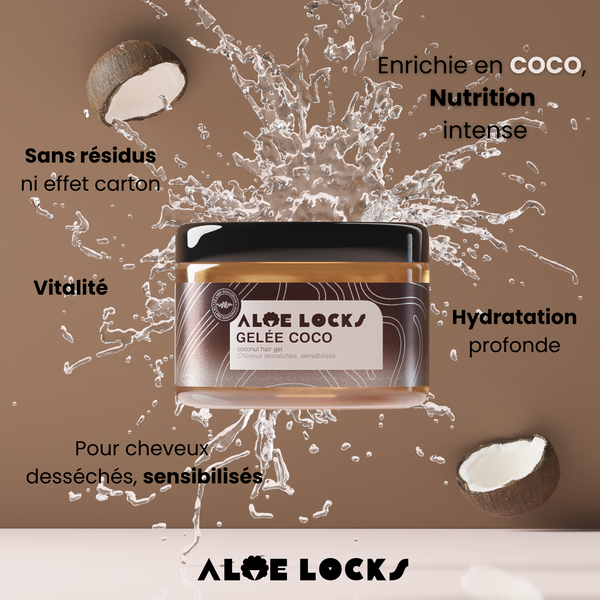 Aloe Locks - Nourishing and moisturizing Coconut Jelly