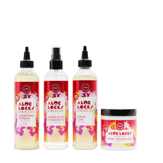 Aloé Locks Hibiscus - PACK Soin