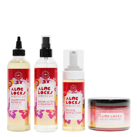 Aloé Locks Hibiscus - PACK Essentiel