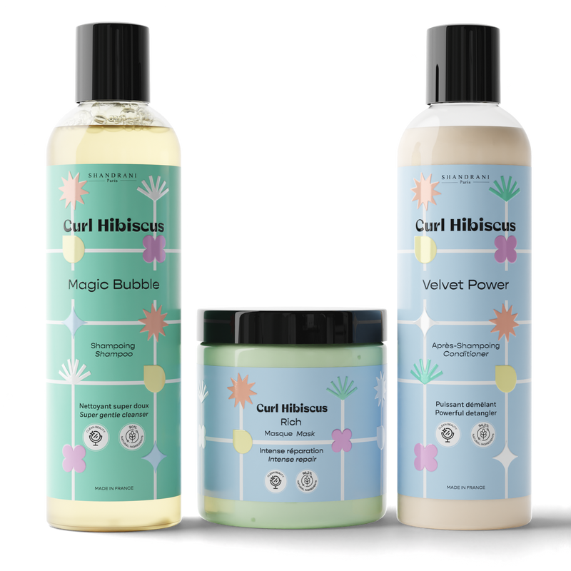 Curl Hibiscus - PACK - Wash Day